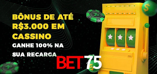 BET75 melhor bônus de depósito